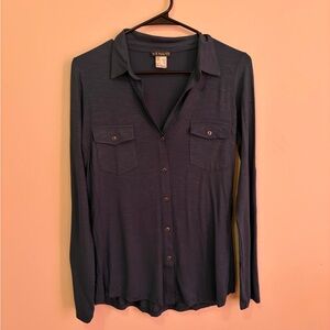 VENUS Button Long Sleeve Shirt